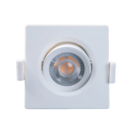 Spot Emb LED Cuad PAR30 10W 3000K Móvil - Taschibra