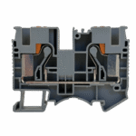 Borne P/ Riel DIN Push In 2,5mm² Gris - Degson
