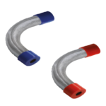 Curva P/ Caño PVC 4 90° Negro - Elecon