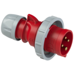 Ficha Macho Ind. 3X16A+T 415V 6H IP67 Rojo SHARK - PCE