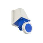 Toma Ind. Ext. 2X16A+T 250V 6H IP67 Azul SHARK - PCE
