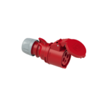 Ficha Hembra Ind. 3X32A+T 415V 6H IP44 Rojo SHARK - PCE