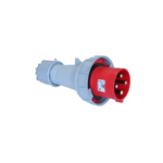 Ficha Macho Ind. 3X63A+T+N 415V 6H IP67 Rojo Twist - PCE