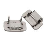 Hebilla P/ Banda de Acero 5/8 Inox.  [MARCA?]
