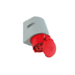 Toma Ind. Ext. 3X16A+T 415V 6H IP44 Rojo SHARK - PCE