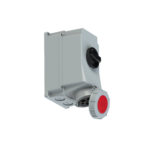 Toma Ind. de Seguridad C/ Interbloqueo Mecanico 3X63A+T 415V IP67 6H - PCE